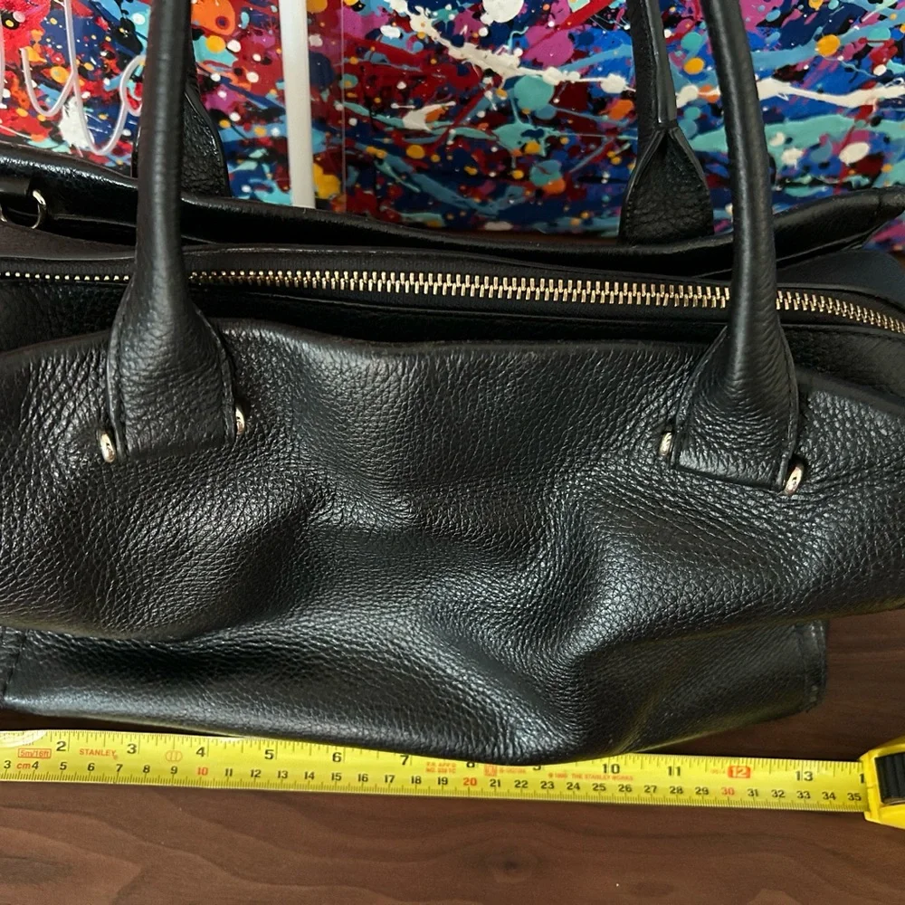 Kate Spade Black Miriam Palmer Handbag with Tassel - Picture 3 of 7